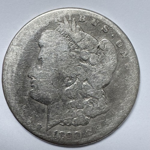 1890 morgan silver - silver, dollar